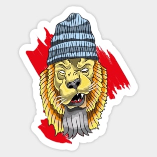 Lion Sticker